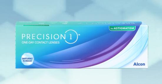 Precision 1 for astigmatism 180er Box